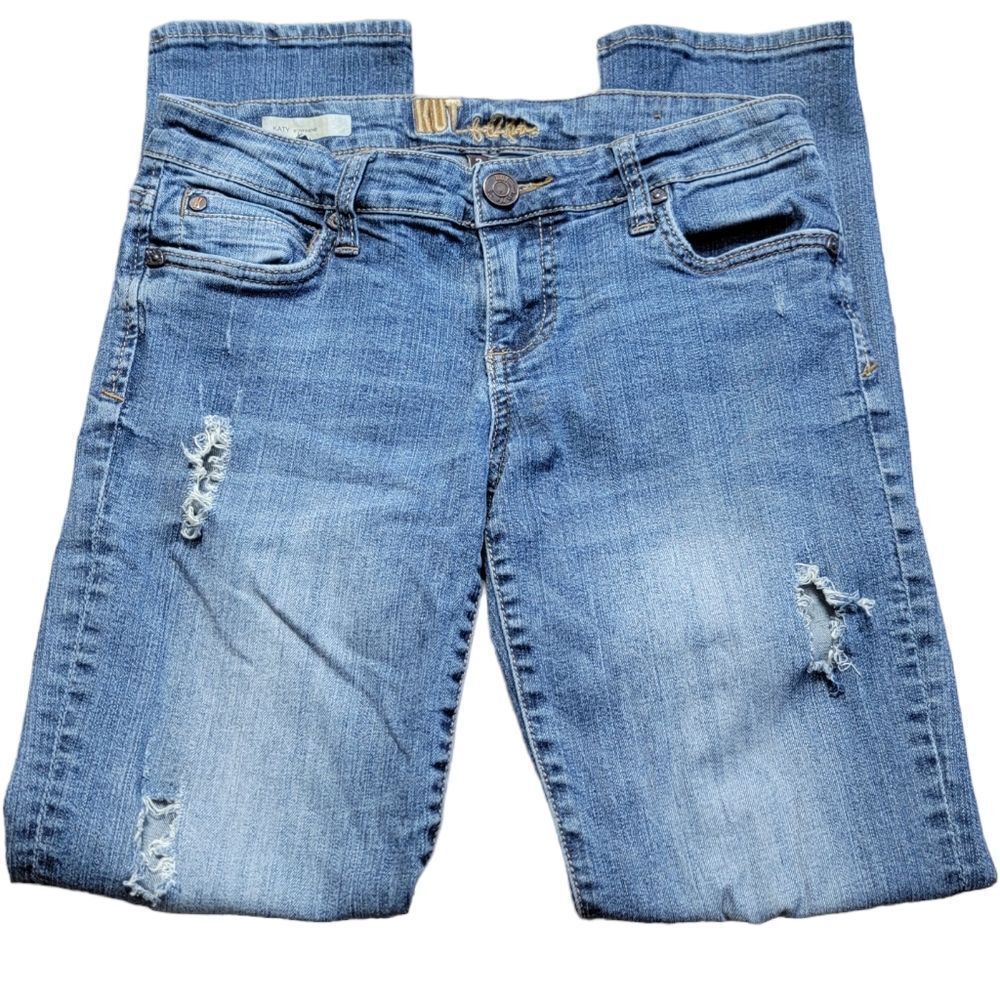 Size 2 Women's Kut From The Kloth Jeans Katy Boyfriend
